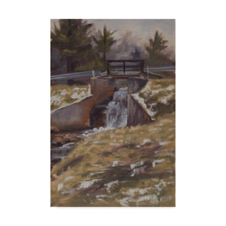 Rusty Frentner 'Highland Rec Dam' Canvas Art,16x24